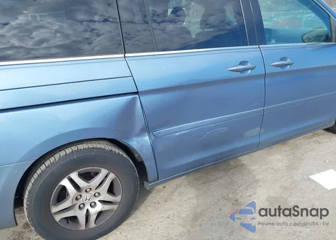 2007 Honda Odyssey Ex-L z USA, uszkodzony, nr VIN 5FNRL38717B008315